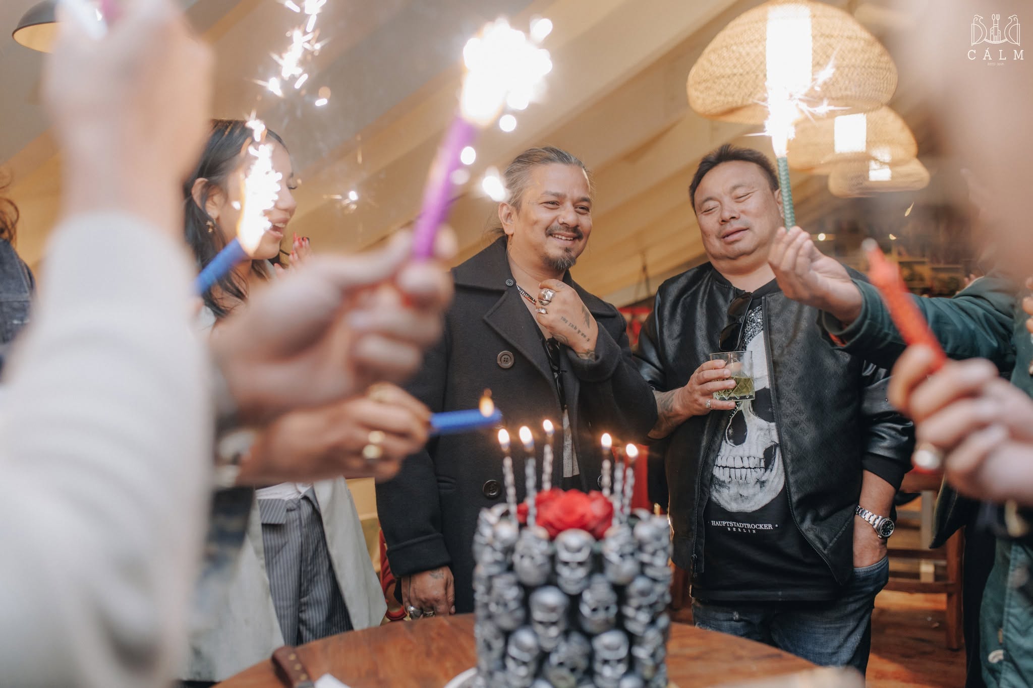 Birthday celebration at Calm